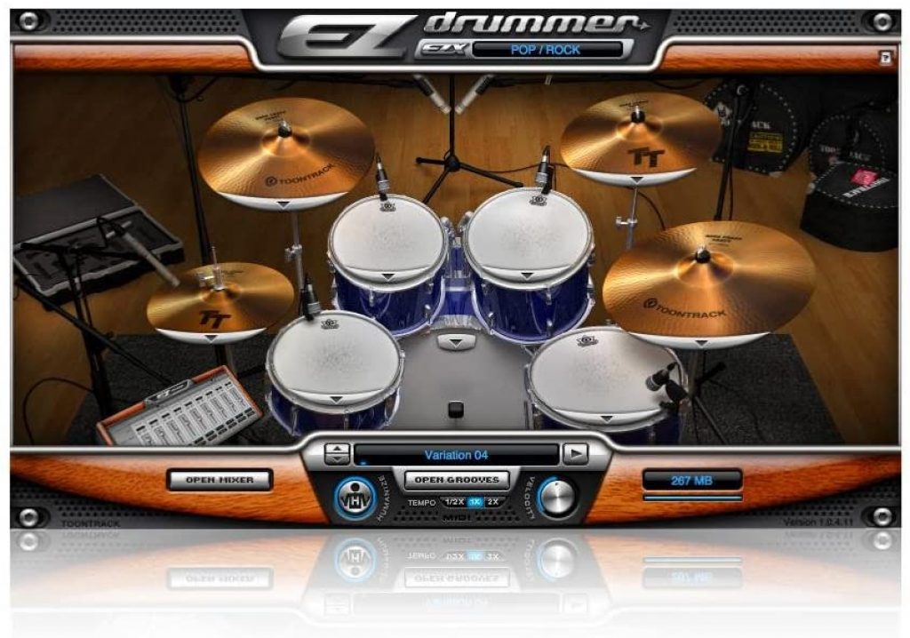 EZDRUMMER logiciels