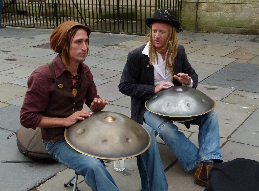 jouer handpan