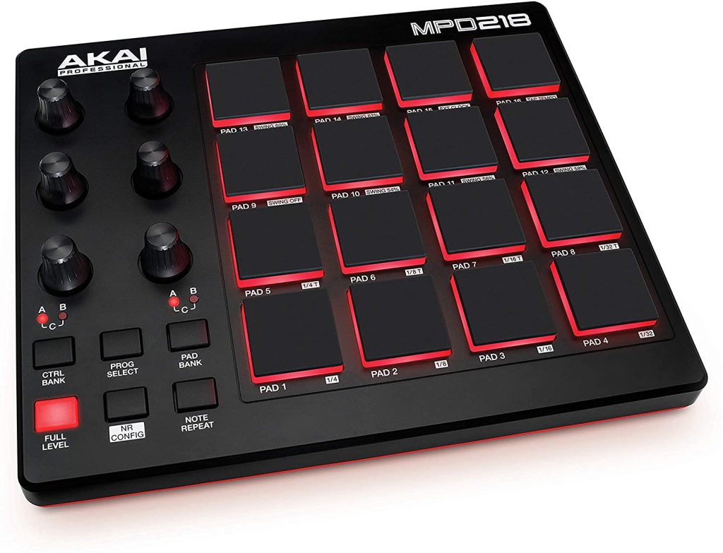 AKAI Professional MPD218 meilleures boîtes à rythmes