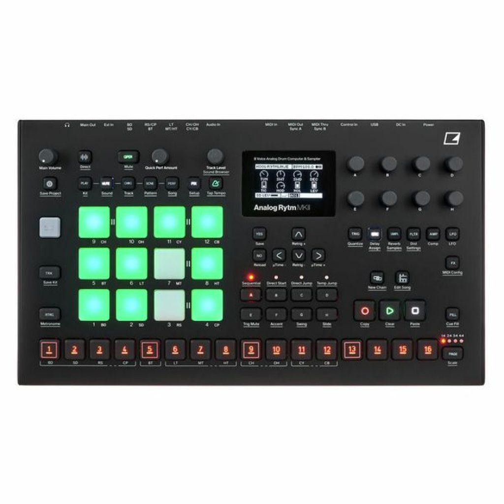 Elektron Analog Rytm MKII face