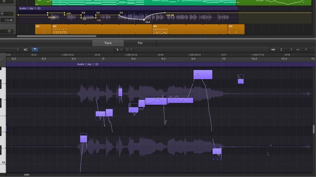 Logic Pro Flex Pitch