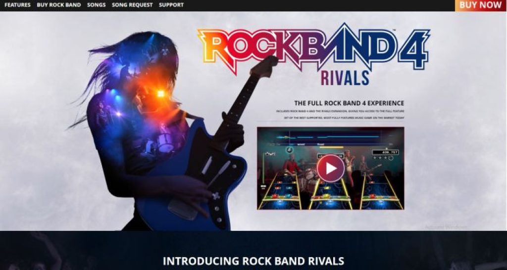 Rockband Drumming Video Game